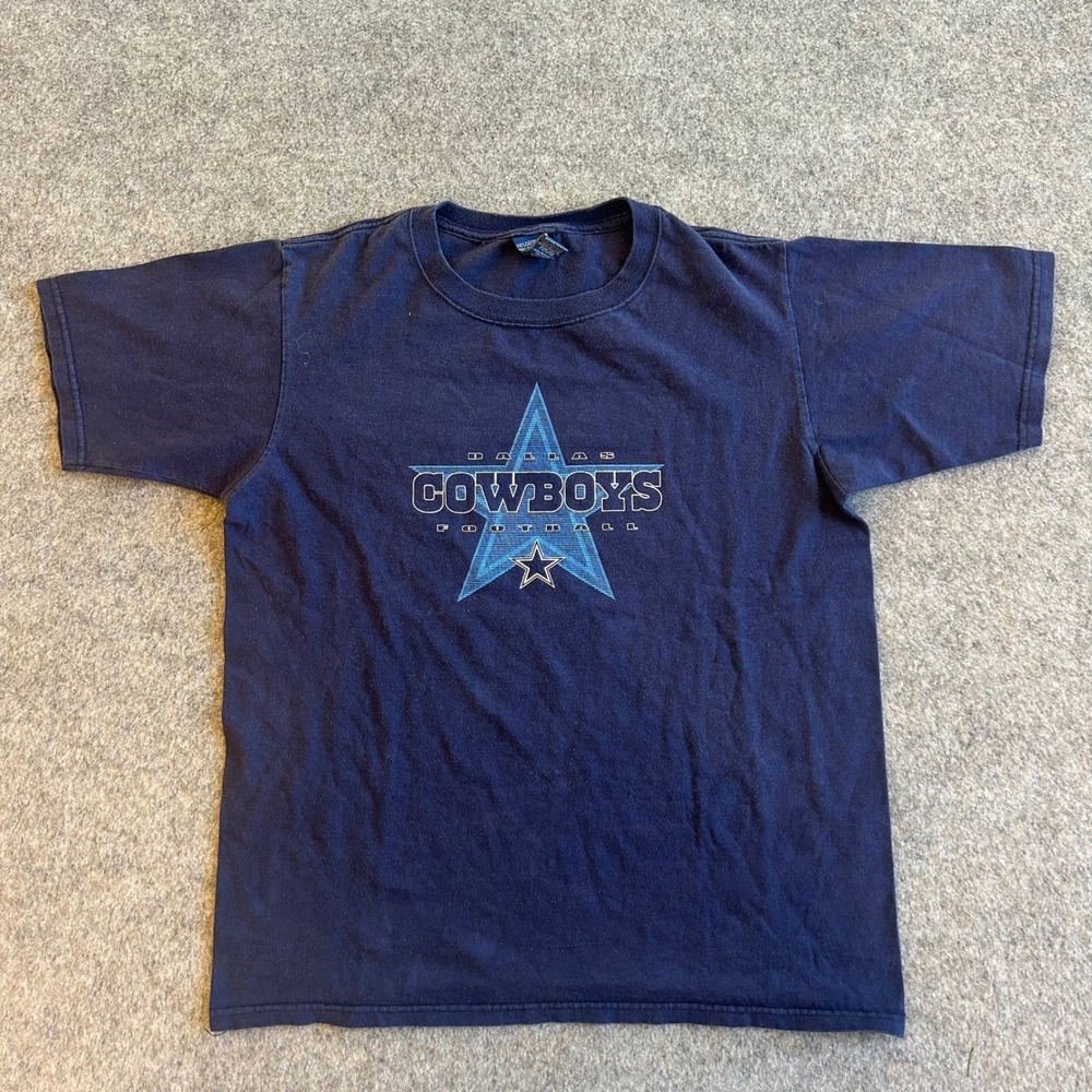 Youth Vintage Dallas Cowboys NFL Football T-Shirt Size‎ 16/18